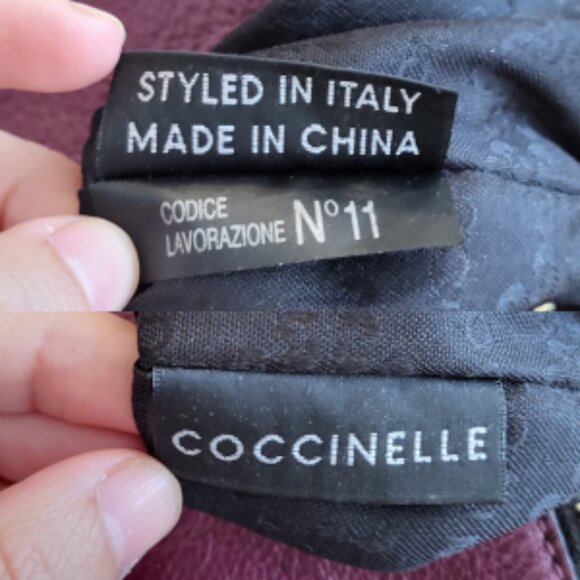 Revitalized Coccinelle Burgundy Crossbody Purse - Picture 13 of 17